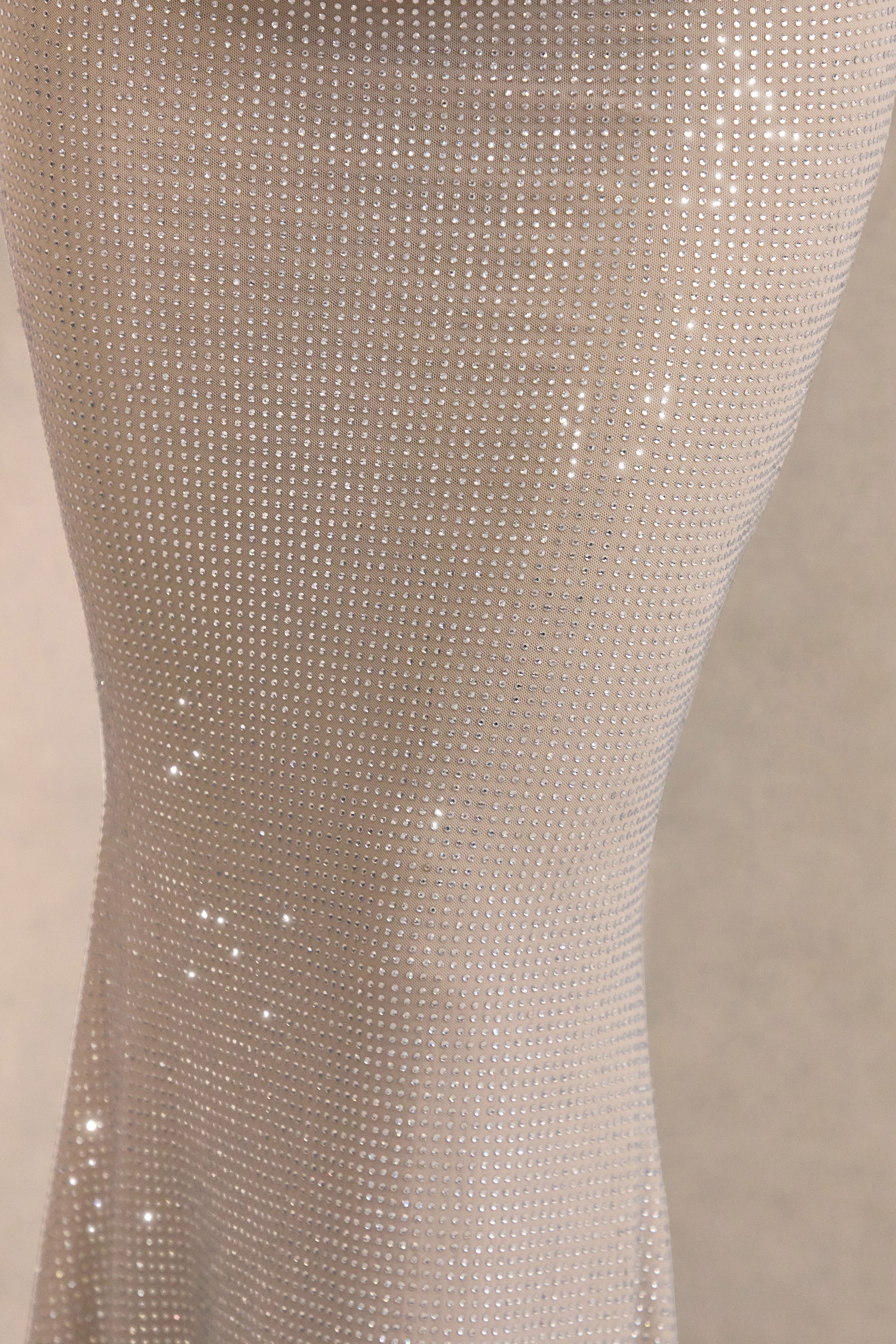 Pomeline | Champagne Hotfix Bardot-Neck Maternity Maxi Dress